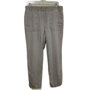 Standard James Perse Grey Linen Pull On Pants size 3/large